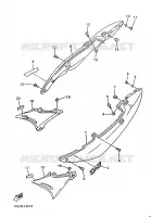 COUVERCLE LATERAL pour Yamaha XJ600N de 1998