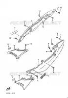 COUVERCLE LATERAL pour Yamaha XJ600N de 1998