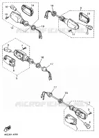 CLIGNOTANT pour Yamaha XJ600N de 1998
