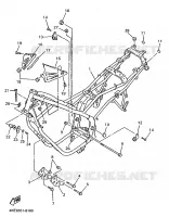 CADRE pour Yamaha XJ600N de 1999