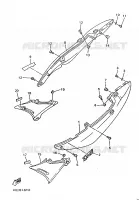 COUVERCLE LATERAL pour Yamaha XJ600N de 1999