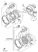 PHARE  pour Yamaha XJ600N de 1999