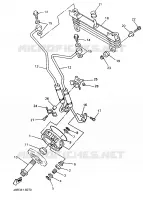 RADIATEUR D'HUILE / ECHANGEUR pour Yamaha XJ600N de 1999