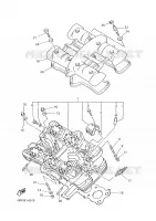 CULASSE pour Yamaha XJ600N de 2000
