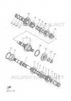 TRANSMISSION pour Yamaha XJ600N de 2000