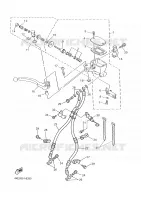 MAITRE CYLINDRE AVANT pour Yamaha XJ600N de 2000
