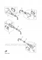 CLIGNOTANT pour Yamaha XJ600N de 2000