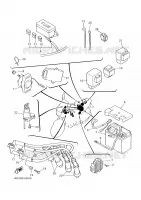 PARTIE ELECTRIQUE 1 pour Yamaha XJ600N de 2000