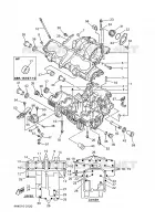 CARTER MOTEUR pour Yamaha XJ600N de 2000