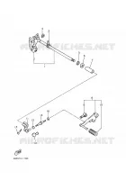 PEDALE DE SELECTEUR pour Yamaha XJ600N de 2000