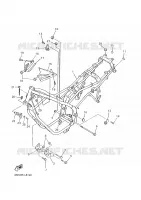 CADRE pour Yamaha XJ600N de 2000