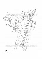 DIRECTION pour Yamaha XJ600N de 2000