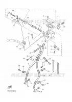 MAITRE CYLINDRE AVANT pour Yamaha XJ600N de 2000