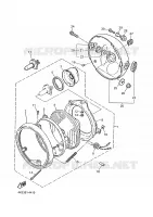 PHARE  pour Yamaha XJ600N de 2000
