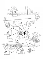 PARTIE ELECTRIQUE 1 pour Yamaha XJ600N de 2000