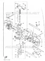 CARBURATEUR pour Yamaha XJ600N (37KW) de 1990
