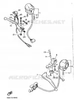 COMMODO / LEVIER pour Yamaha XJ600N (37KW) de 1990