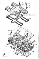 CULASSE pour Yamaha XJ600N (53KW) de 1991
