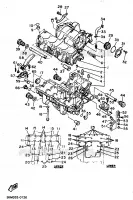 CARTER MOTEUR pour Yamaha XJ600N (53KW) de 1991