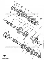 TRANSMISSION pour Yamaha XJ600N (53KW) de 1991