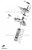 DIRECTION pour Yamaha XJ600N (53KW) de 1991