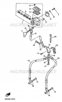 MAITRE CYLINDRE AVANT pour Yamaha XJ600N (53KW) de 1991