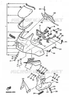 CARENAGE AVANT pour Yamaha XJ600N (53KW) de 1991