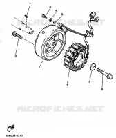 ALLUMAGE pour Yamaha XJ600N (53KW) de 1991