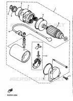 DEMARREUR pour Yamaha XJ600N (53KW) de 1991
