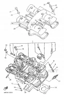 CULASSE pour Yamaha XJ600S de 1999