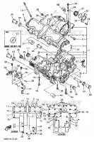 CARTER MOTEUR pour Yamaha XJ600S de 1999