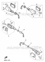 CLIGNOTANT pour Yamaha XJ600S de 1999