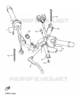 COMMODO / LEVIER pour Yamaha XJ600S de 1999
