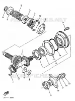 TRANSMISSION INTERMEDIAIRE pour Yamaha XJ900F de 1987