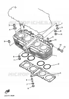 CYLINDRE pour Yamaha XJ900F de 1987