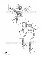 MAITRE CYLINDRE AVANT pour Yamaha XJ900F de 1987
