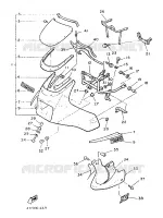 CARENAGES 1  pour Yamaha XJ900F de 1987