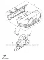 FEU ARRIERE pour Yamaha XJ900F de 1987