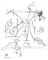 PARTIE ELECTRIQUE 1 pour Yamaha XJ900F de 1987