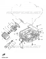 FILTRE A HUILE pour Yamaha XJ900F de 1987