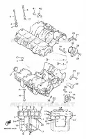 CARTER MOTEUR pour Yamaha XJ900F de 1989