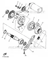 DEMARREUR pour Yamaha XJ900F de 1989
