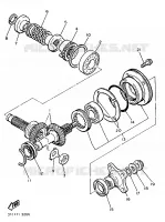TRANSMISSION INTERMEDIAIRE pour Yamaha XJ900F de 1989
