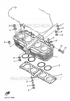 CYLINDRE pour Yamaha XJ900F de 1989