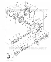 CARDAN / COUPLE CONIQUE pour Yamaha XJ900F de 1989