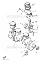 VILEBREQUIN / PISTON pour Yamaha XJ900F de 1989