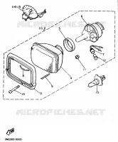 ALTERNATIVE ELECTRIQUE pour Yamaha XJ900F de 1989