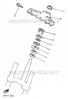 DIRECTION pour Yamaha XJ900F de 1989