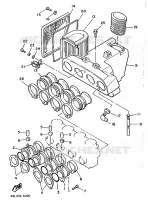 ADMISSION pour Yamaha XJ900F de 1989