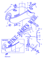 RESERVOIR A ESSENCE pour Yamaha XJ900F de 1990
